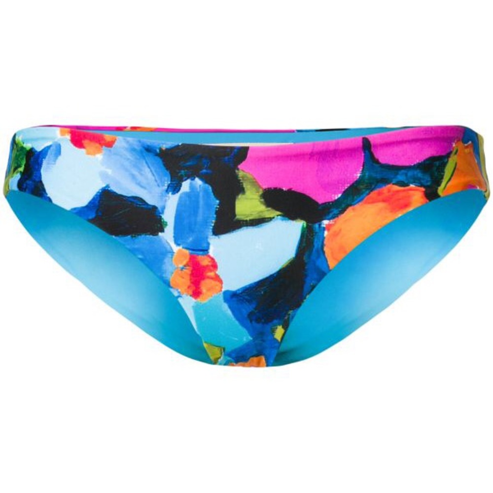 MARA HOFFMAN Rae Lei Blue floral bikini bottoms M